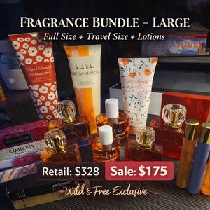 English Laundry Fragrance Bundle - Red, Orange, and White